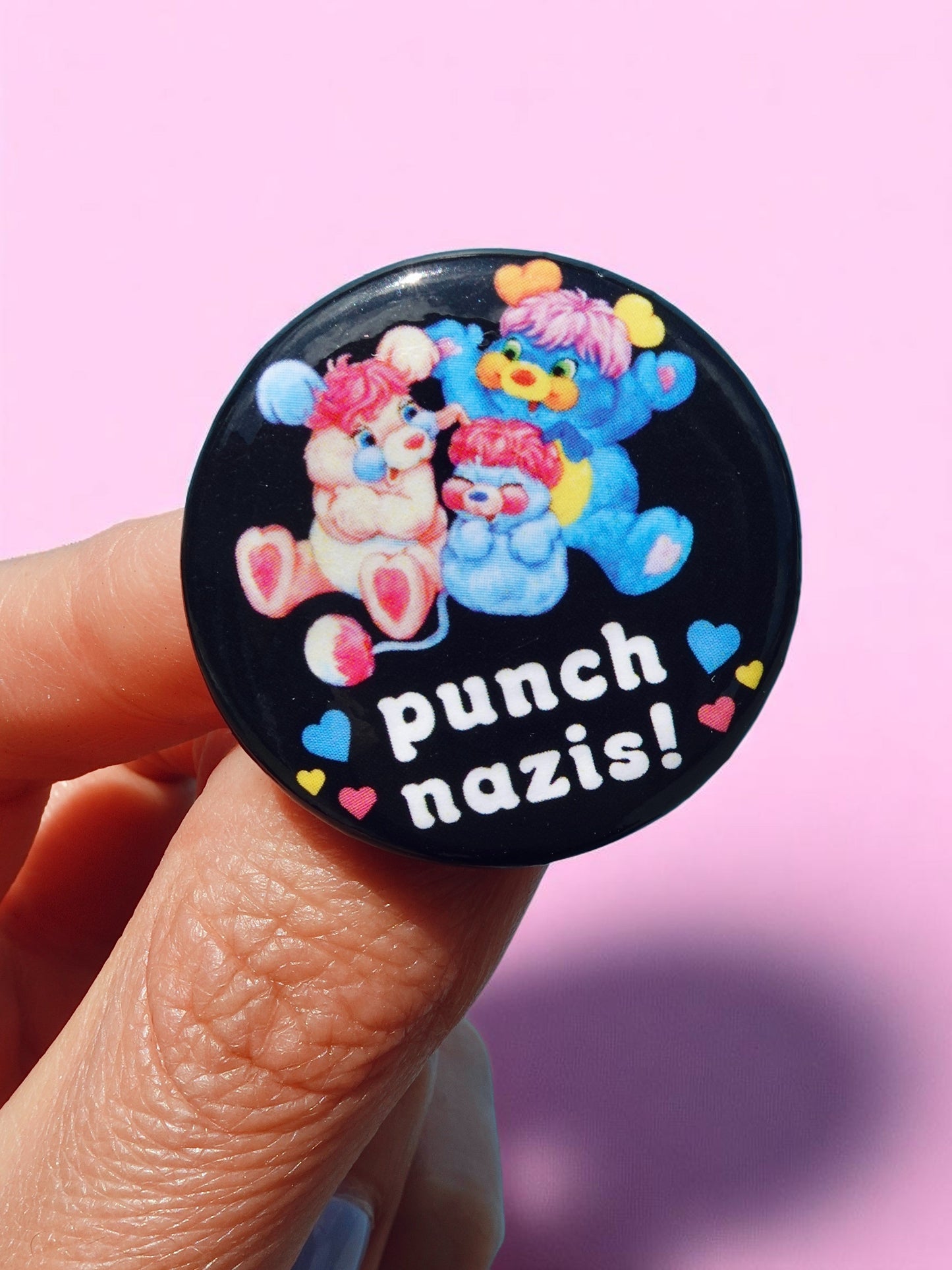 Punch Nazis Pin