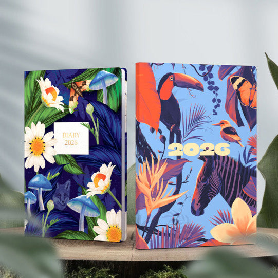 Down the Garden Path- A5 Week-To-View - Diary - 2026 Calendar Year Planner