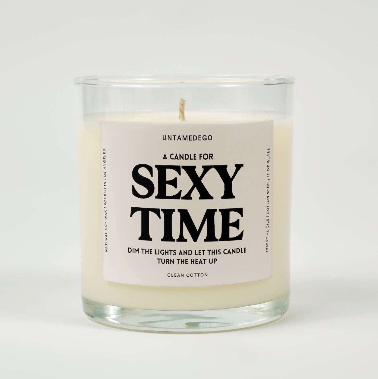 A Candle For Sexy Time Glass Candle
