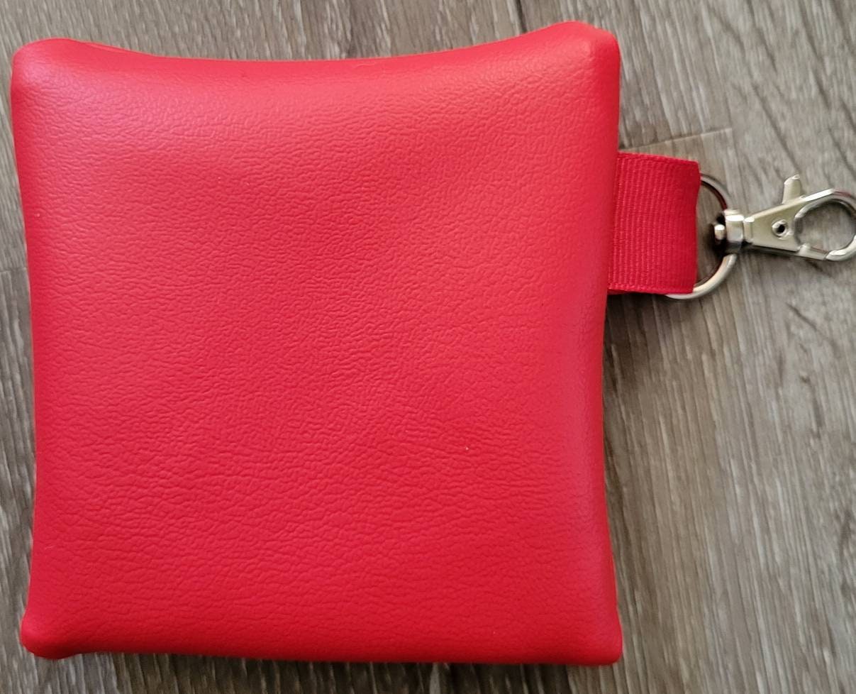 English Bulldog Poop Bag Pouch - gift for dog lover - Zippered poop bag holder- Gift for Dog Walker - veterinarian - dog groomer