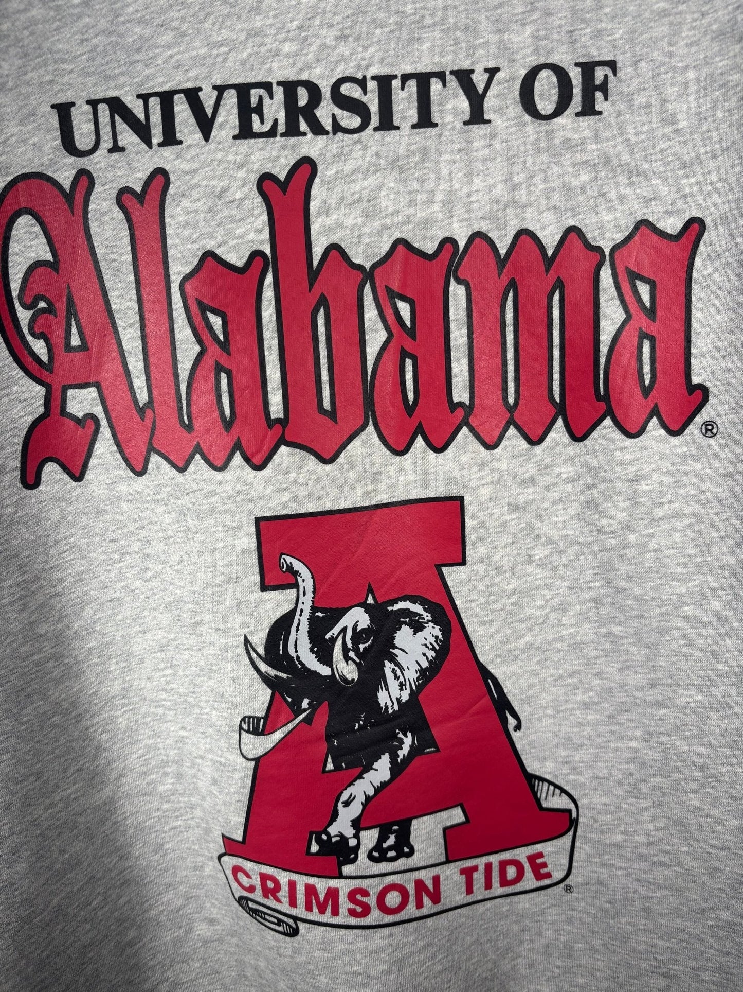 The Old English Crewneck – University of Alabama (100% Cotton, Heavyweight)