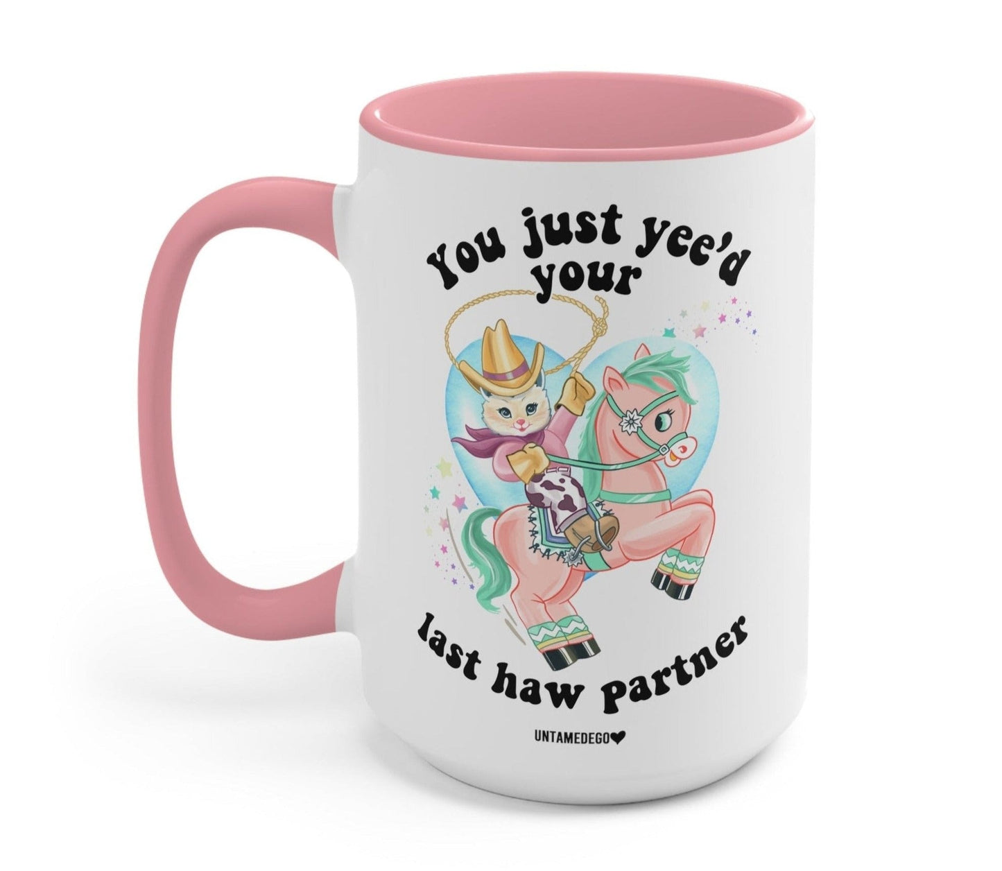 You Just Yee'd Your Last Haw Partner Luna Cowboy Kitty Mug