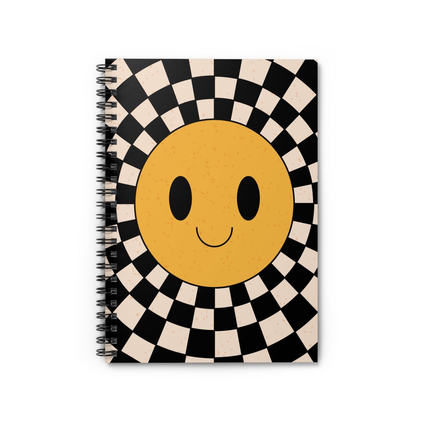 Retro Smile Spiral Notebook
