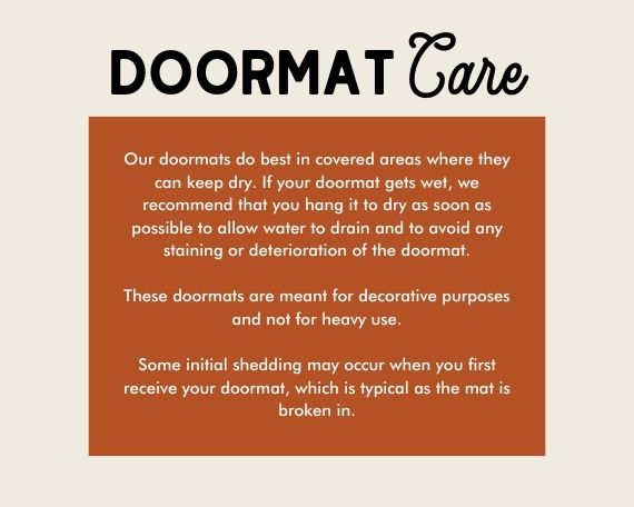 All Y'all Are Welcome But You Gotta Act Right Doormat