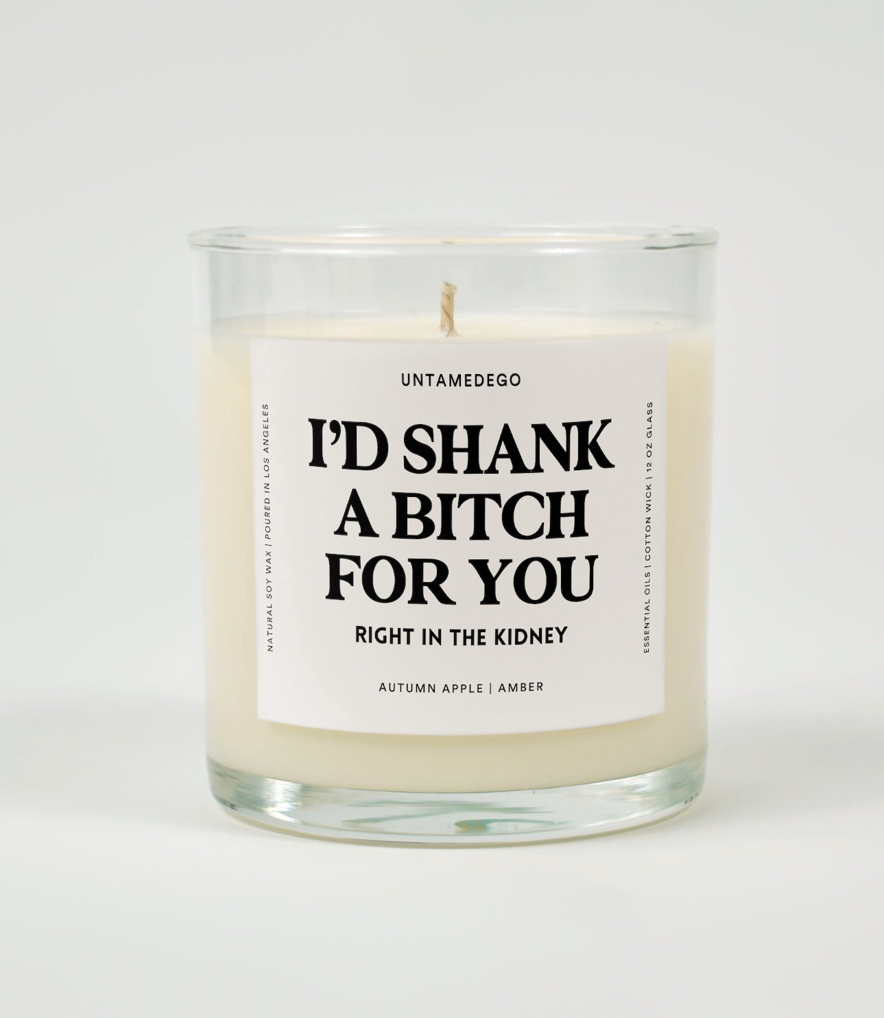 I'd Shank A Bitch For You Right In The Kidney | Funny Candle
