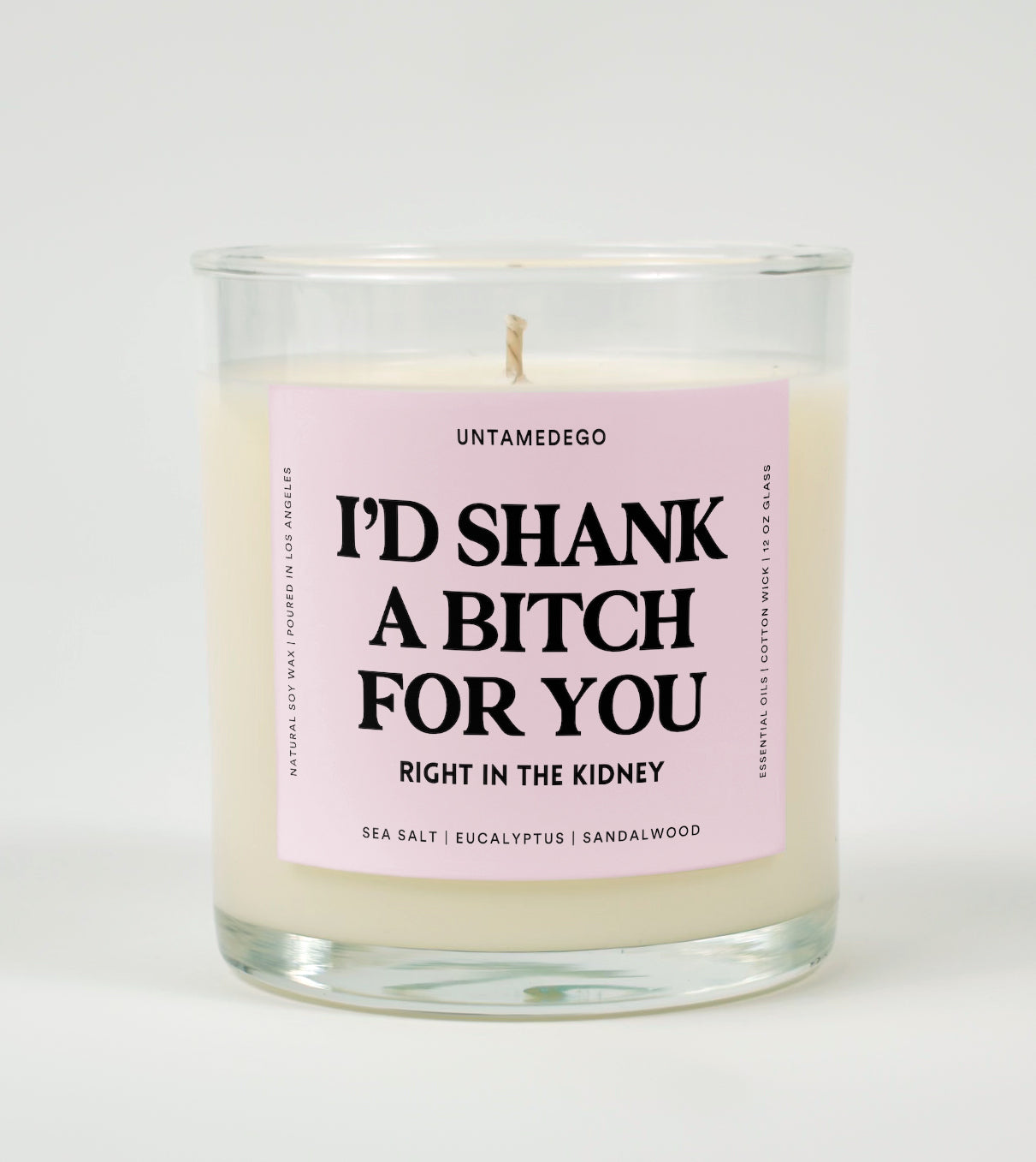 I’d Shank a Bitch for You | Funny Best Friend Candle
