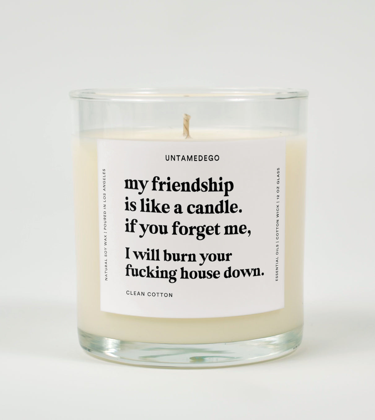 My Friendship Is Like a Candle | Funny Best Friend Candle