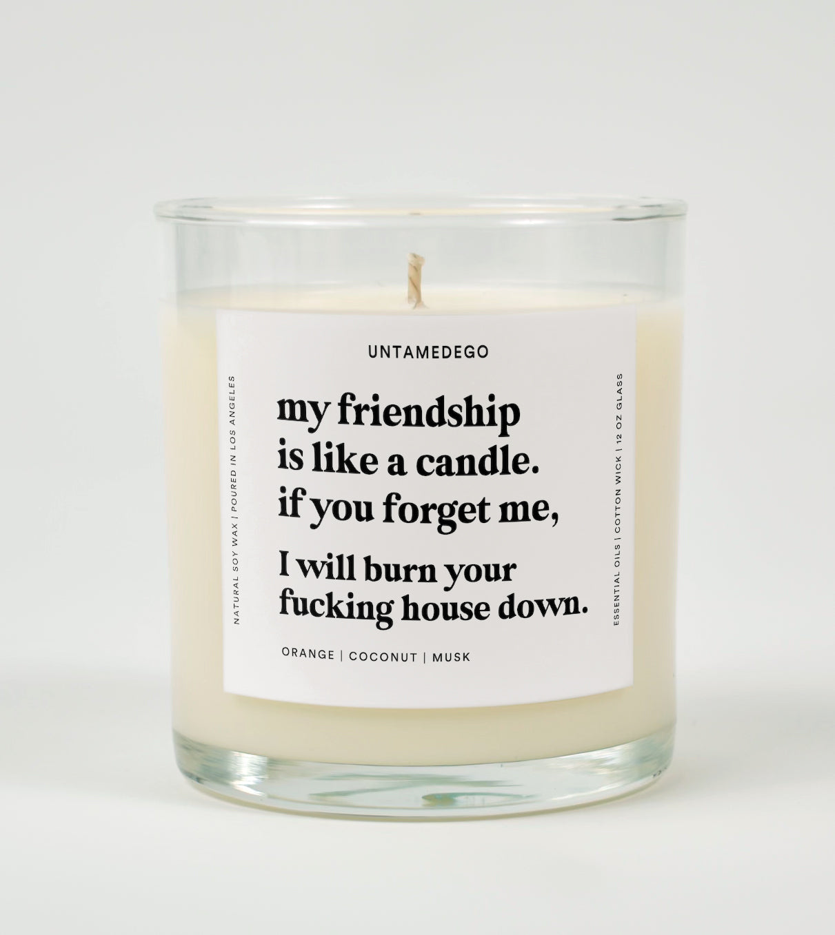 My Friendship Is Like a Candle | Funny Best Friend Candle