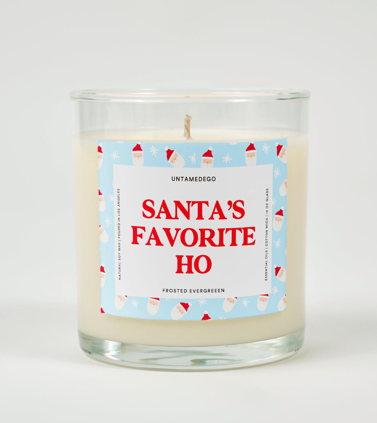 Santa’s Favorite Ho | Funny Christmas Candle