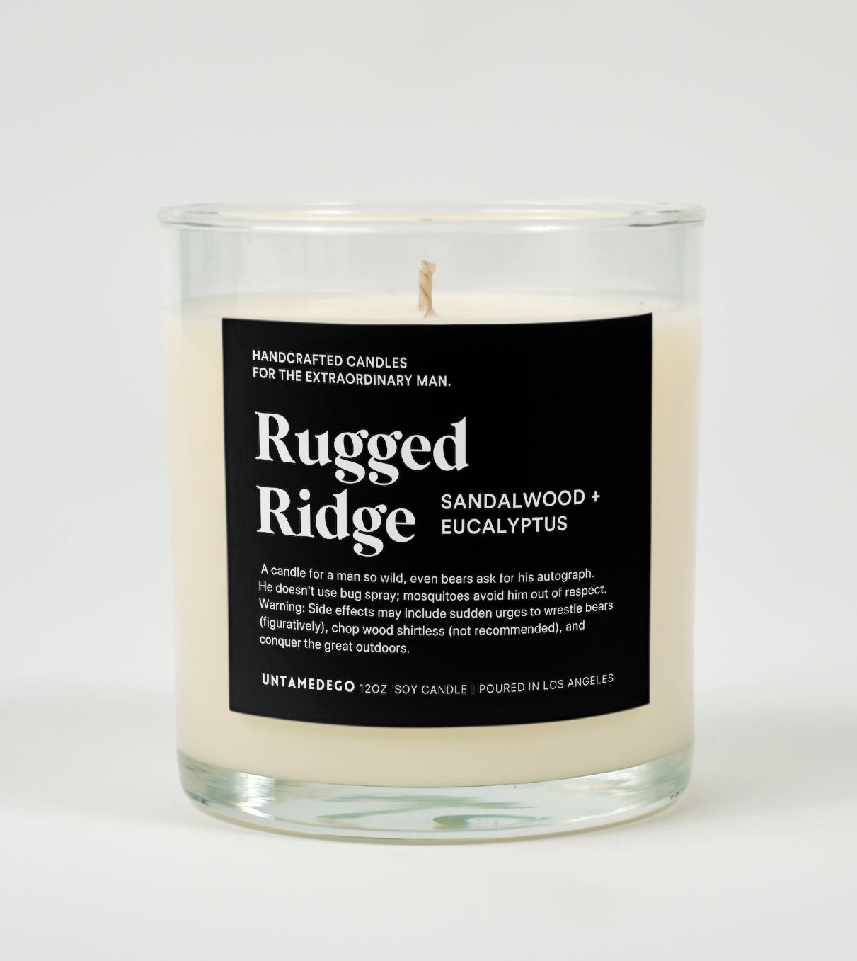 Rugged Ridge Glass Candle- Candle For Him
