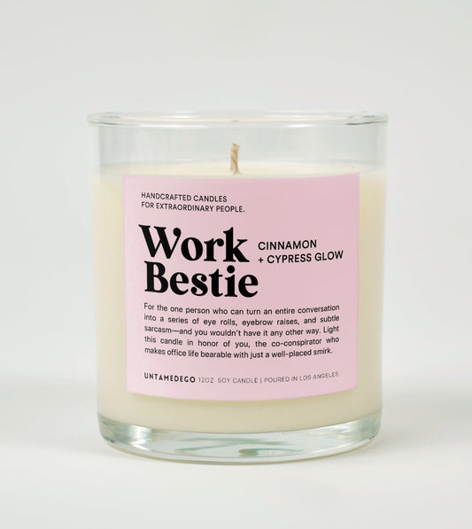 Work Bestie | Funny Candle