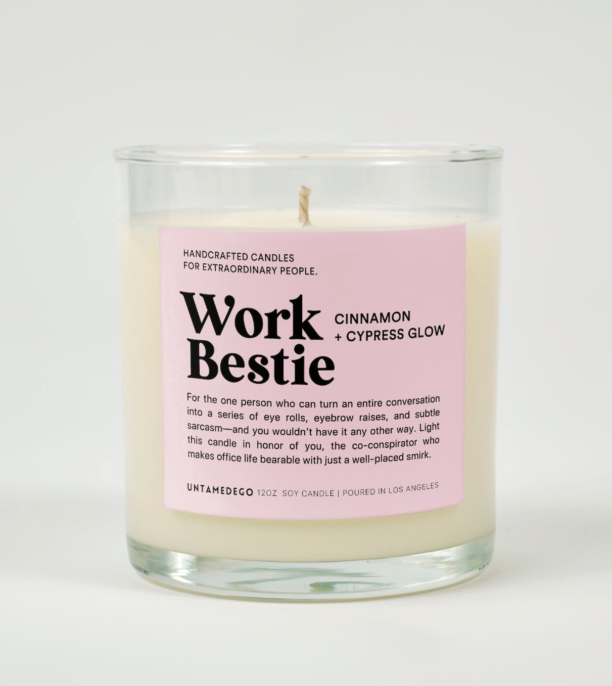 Work Bestie Glass Candle Bundle