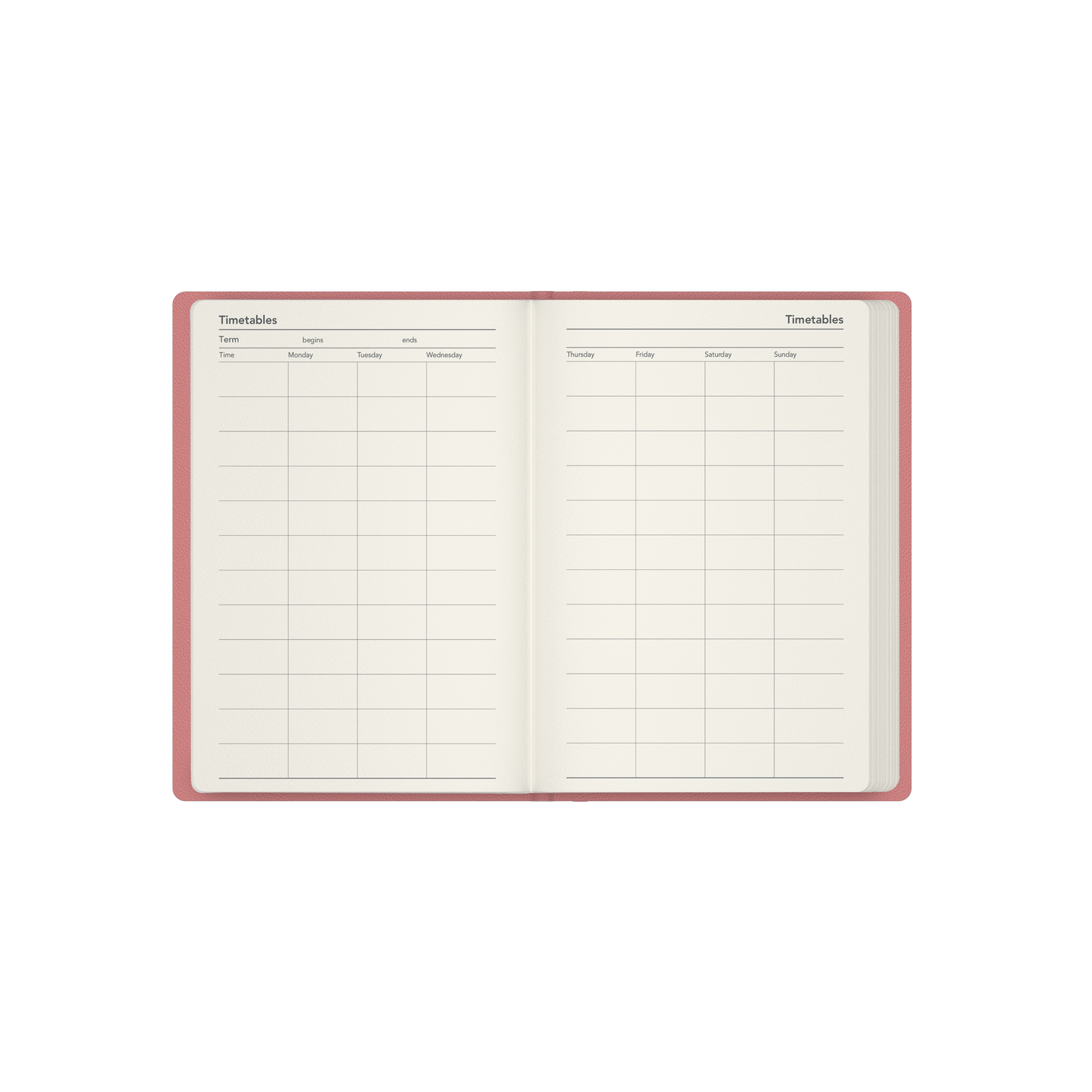 Legacy - A6 Week-to-View Mid/Academic Year Diary Planner 2025-2026