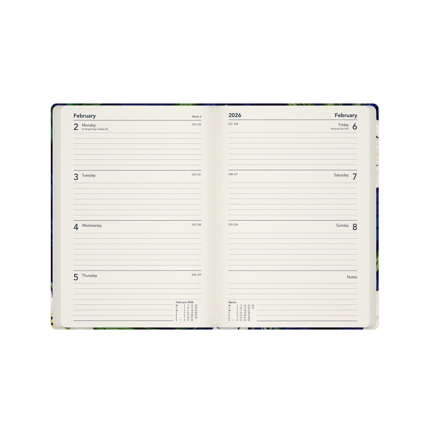 Down the Garden Path - A5 Week-to-View Mid/Academic Year Diary Planner 2025-2026