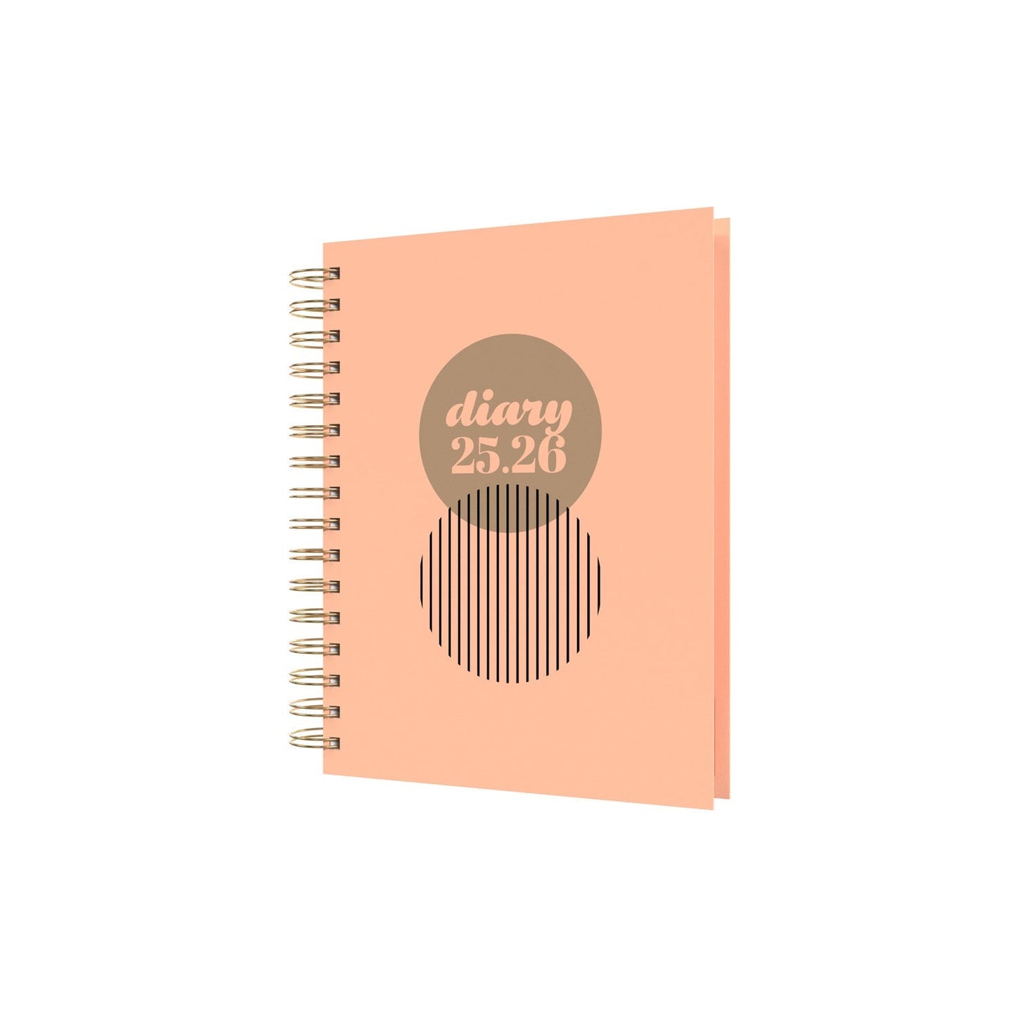 Scandi - A5 Day-to-Page Mid/Academic Year Diary Planner 2025-2026