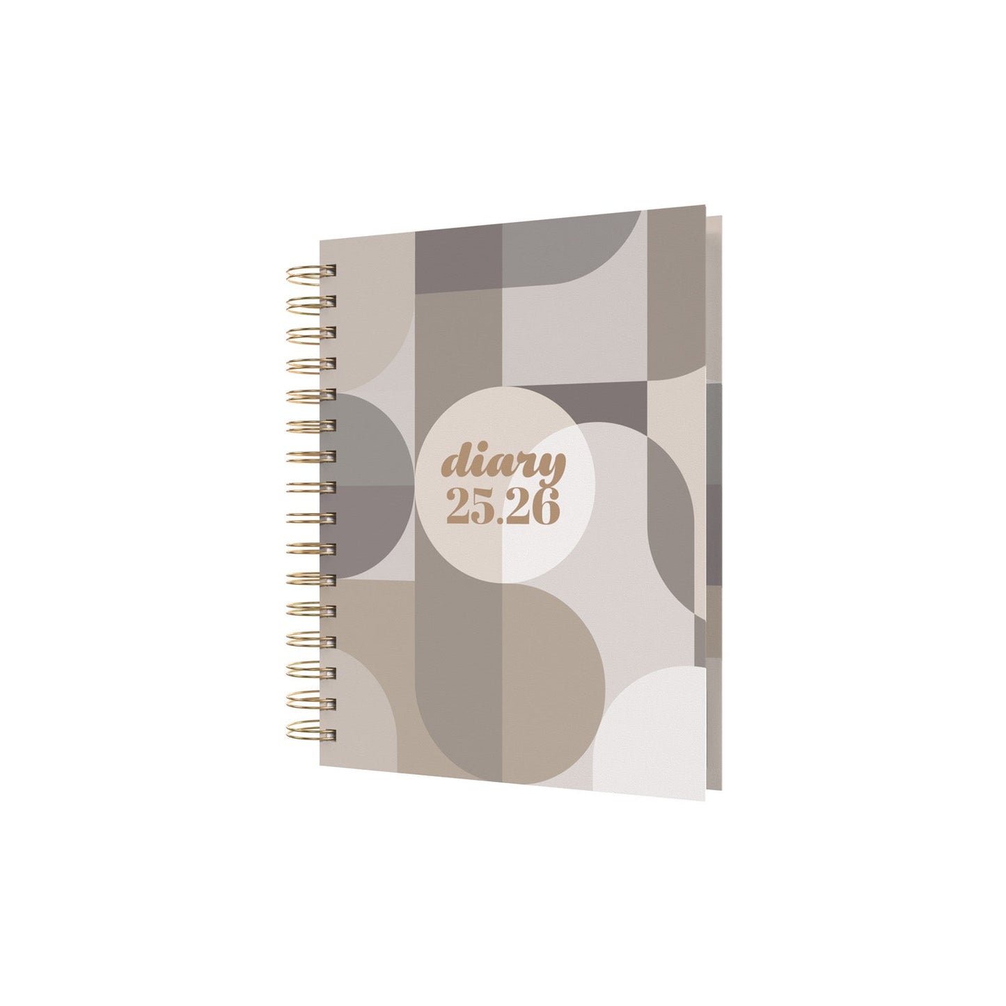 Scandi - A5 Day-to-Page Mid/Academic Year Diary Planner 2025-2026