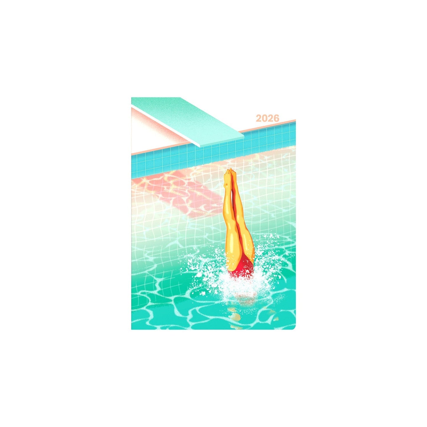 Submerge - A5  Week-To-View - Diary - 2026 Calendar Year Planner