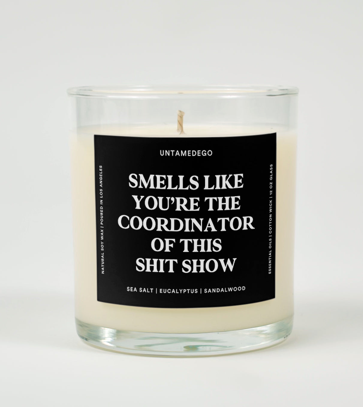 Smells Like You’re the Coordinator of This Shit Show | Funny Candle