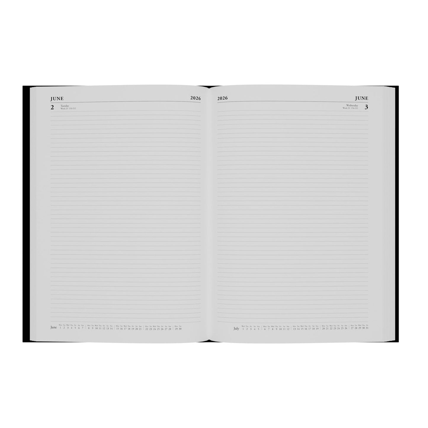 Essential - A4 Day-to-Page Diary - 2026 Calendar Year Planner