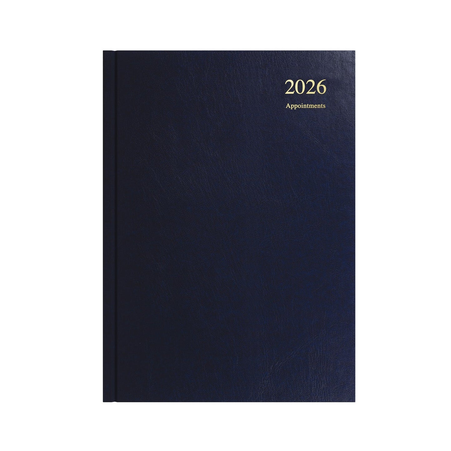 Essential - A4 Day-to-Page Diary with Appointments - 2026 Calendar Year Planner