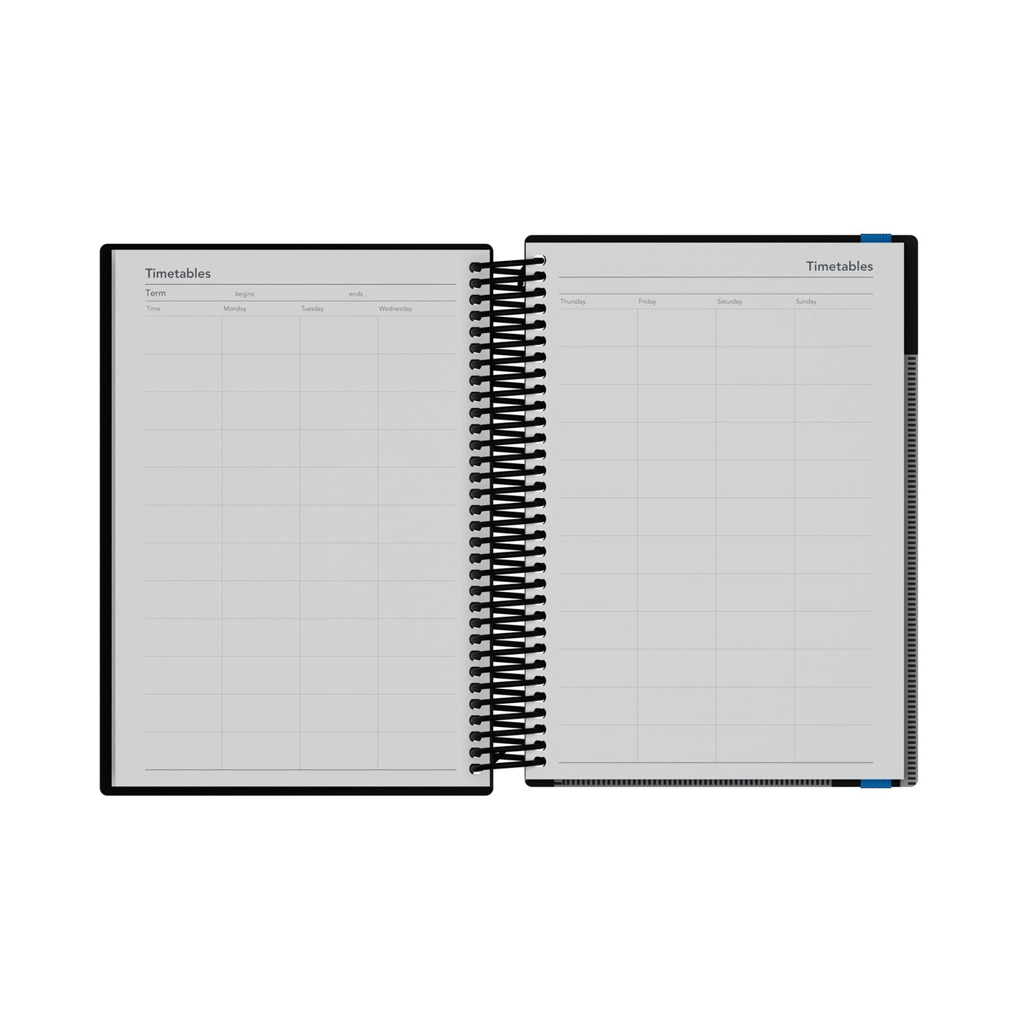Delta - A5 Day-To-Page with Appointments Mid/Academic Year Planner 2025-2026