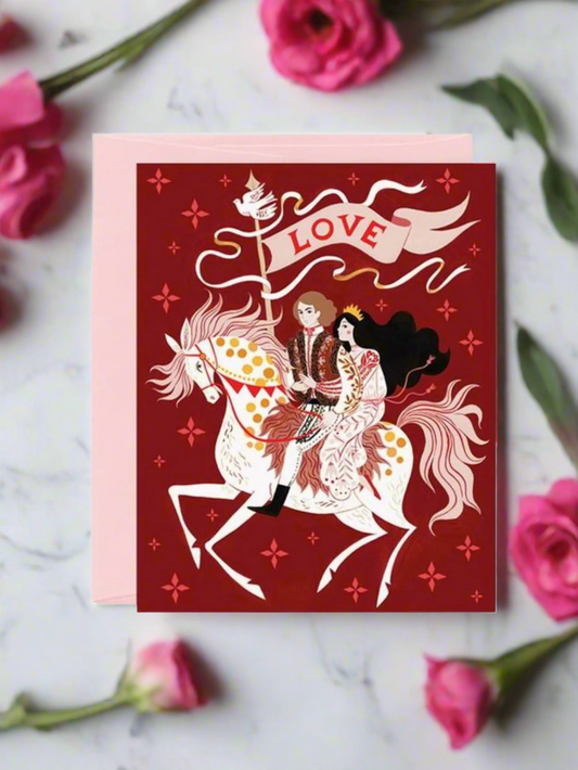 Fairytale Love Greeting Card