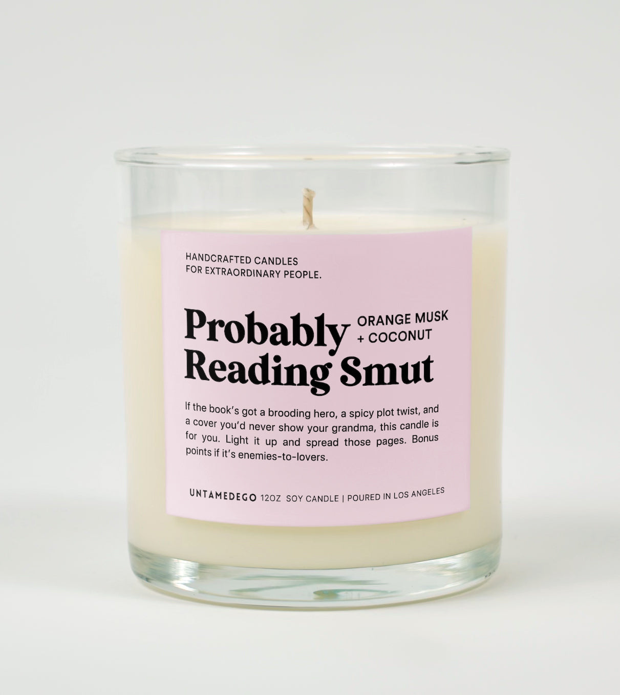 Probably Reading Smut | Funny Candle