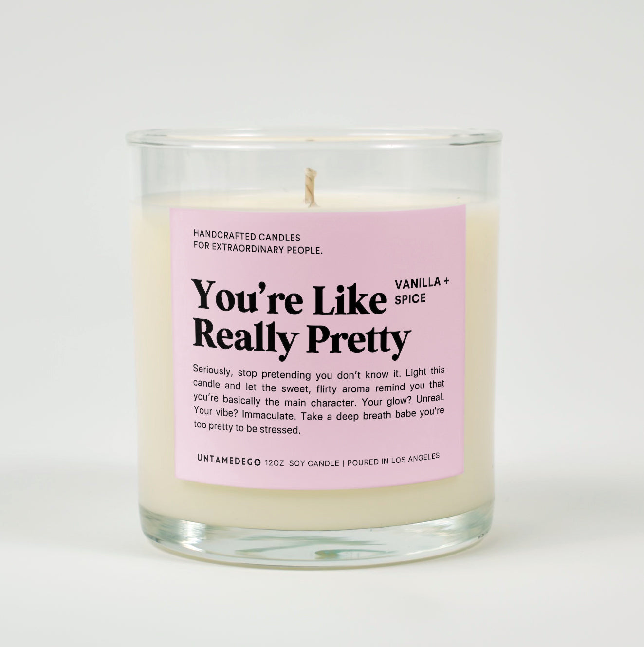 You’re Like, Really Pretty | Funny Compliment Candle