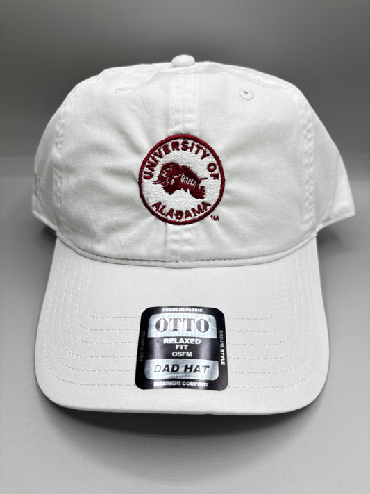 University of Alabama Circle Logo Unstructured Hat