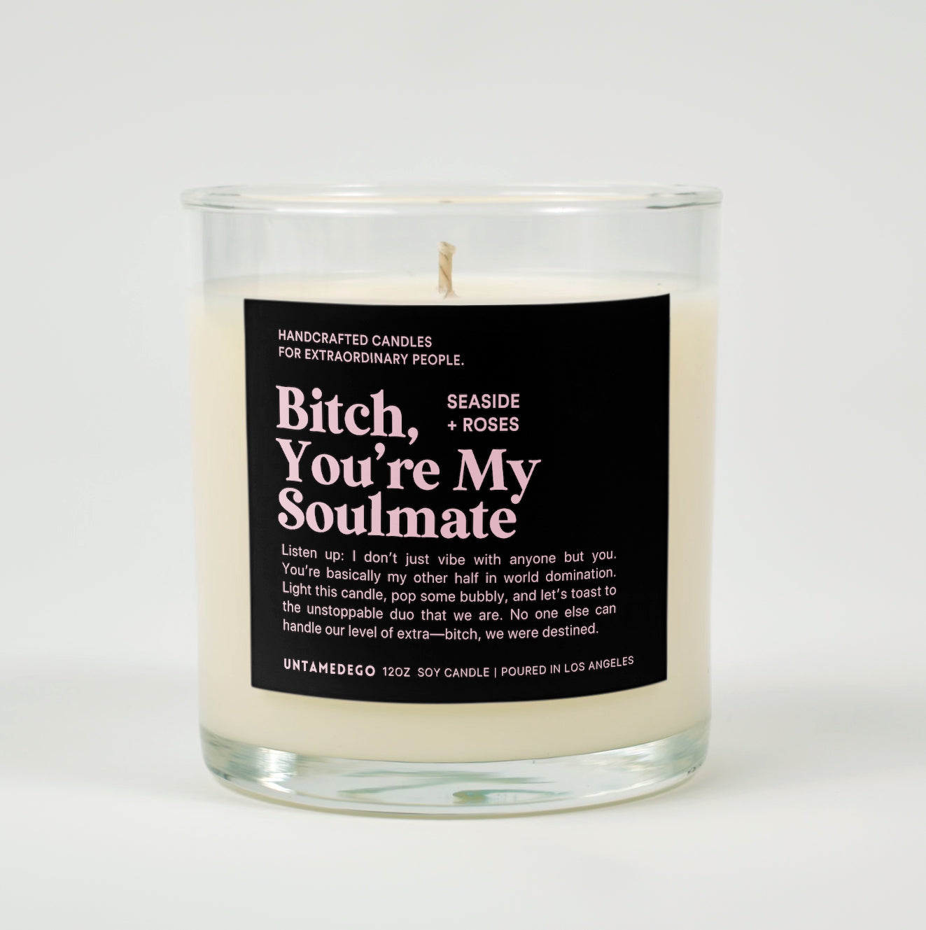 Bitch You’re My Soulmate | Funny Best Friend Candle