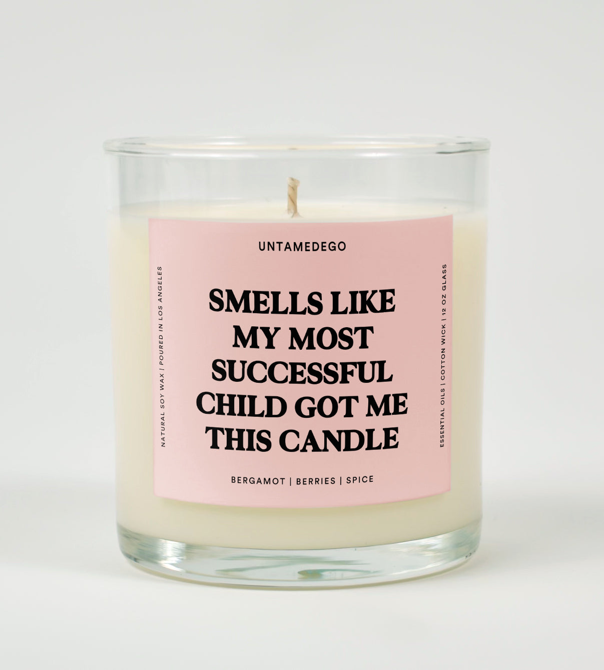 Smells Like My Most Successful Child Got Me This Candle Glass Candle