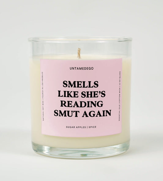 Smells Like She’s Reading Smut Again – Funny Candle