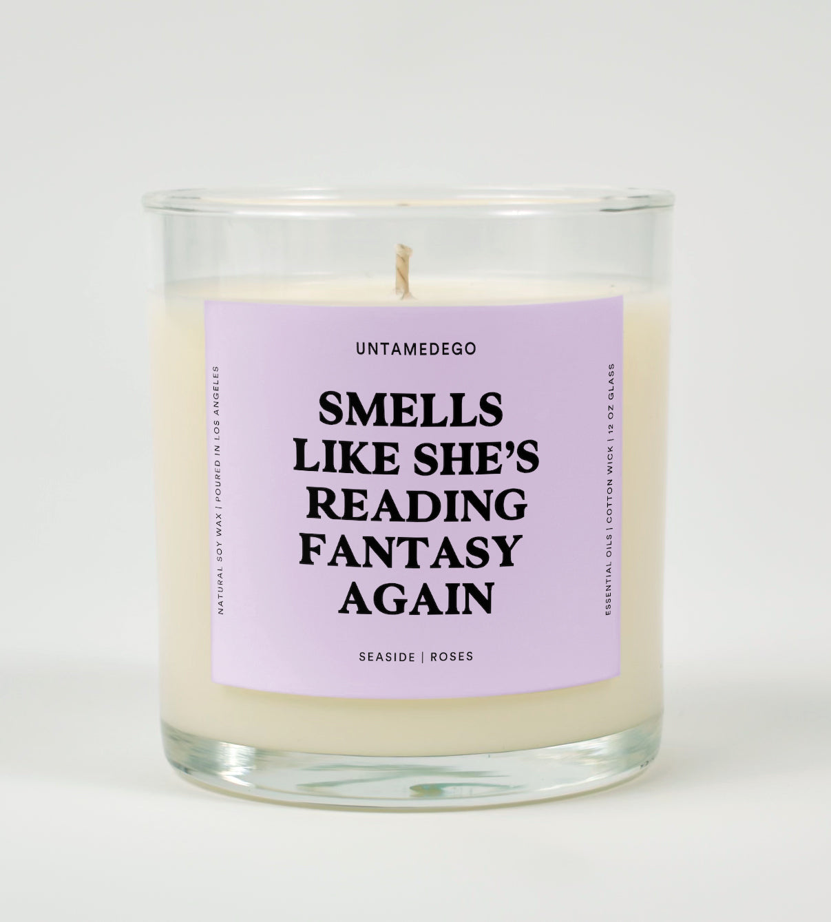 Smells Like She’s Reading Fantasy Again | Funny Candle
