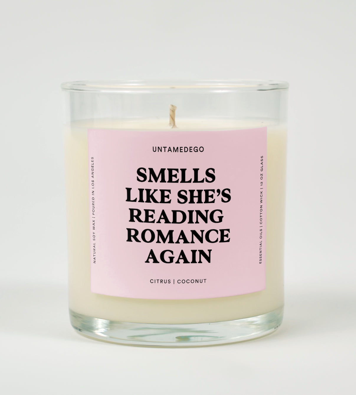 Smells Like She's Reading Romance Again | Funny Candle