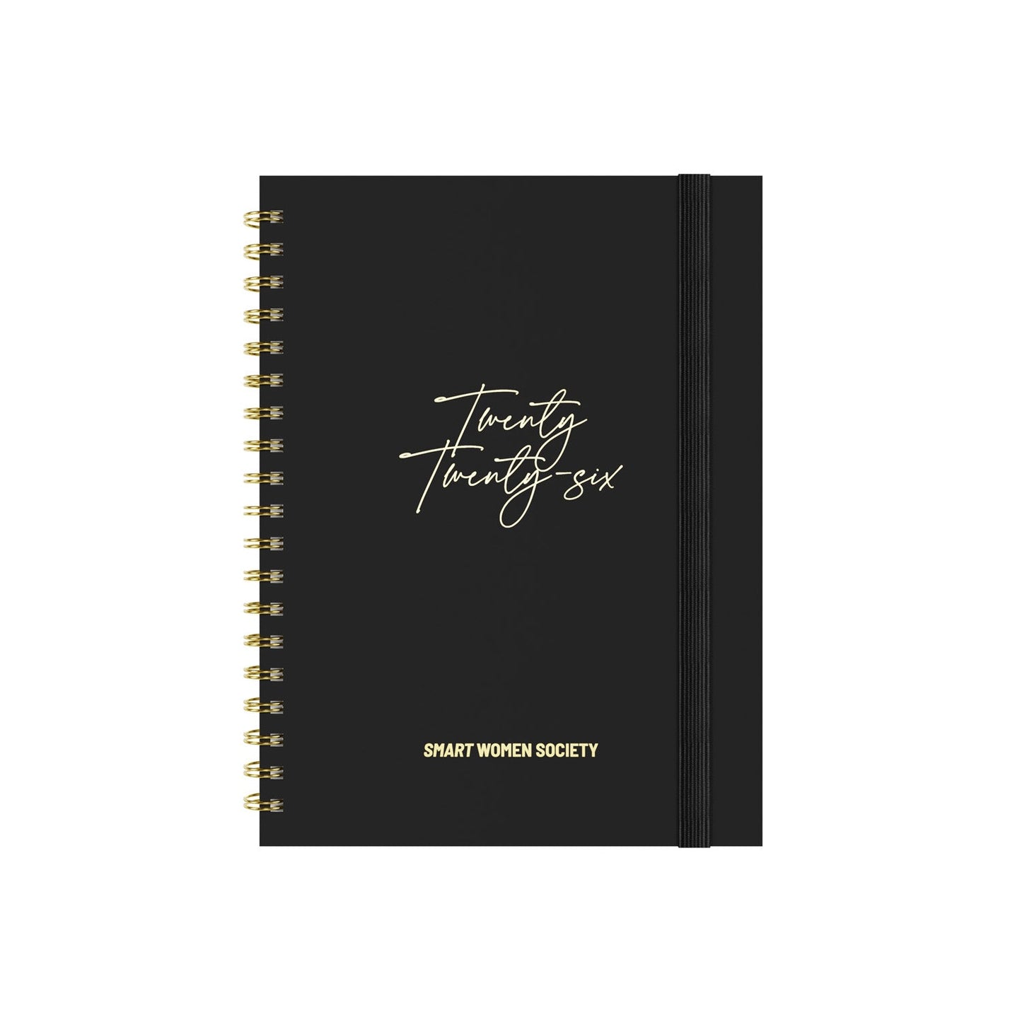 Smart Women Society - B5 Week-to-View - 2026 Calendar Year Diary/Planner - Black