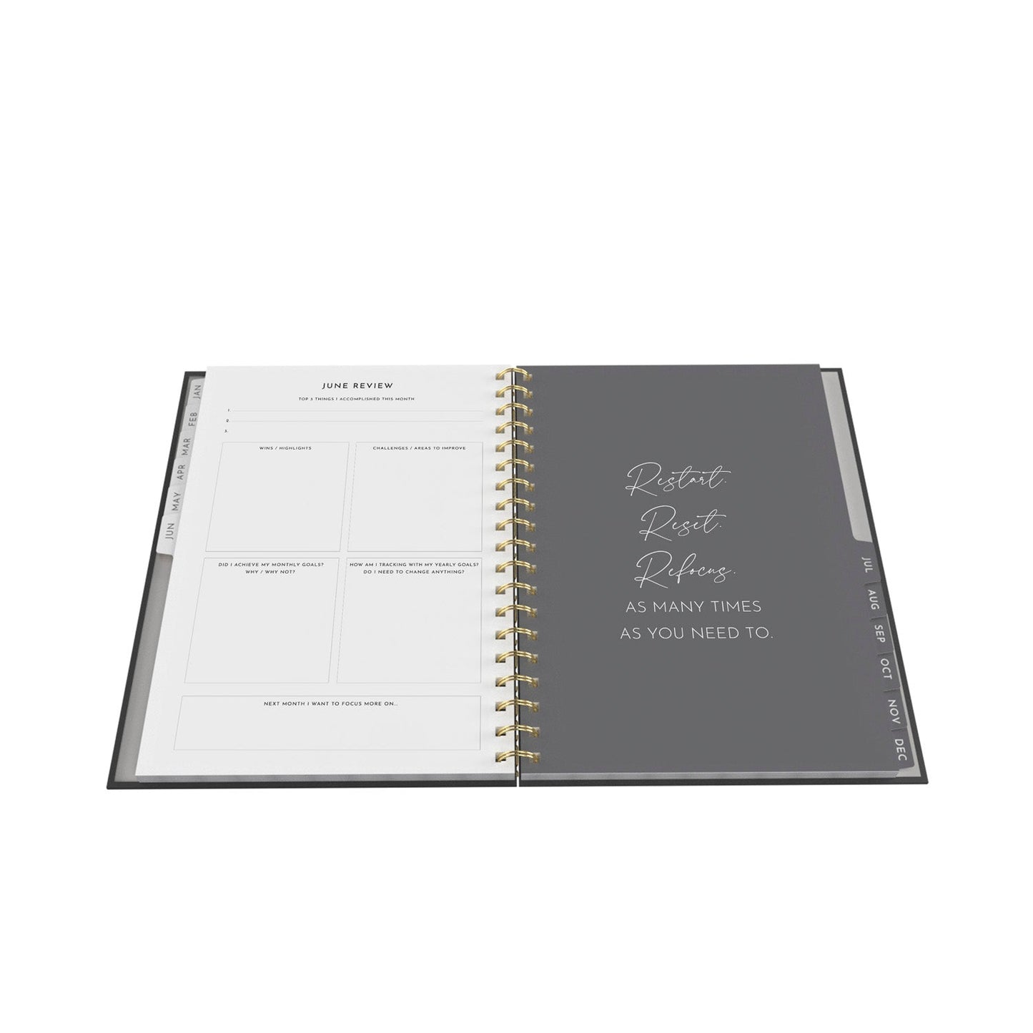 Smart Women Society - B5 Week-to-View - 2026 Calendar Year Diary/Planner - Black