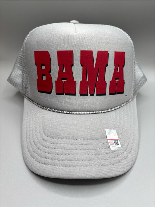 Bama Big Print Spellout Trucker Snapback Hat