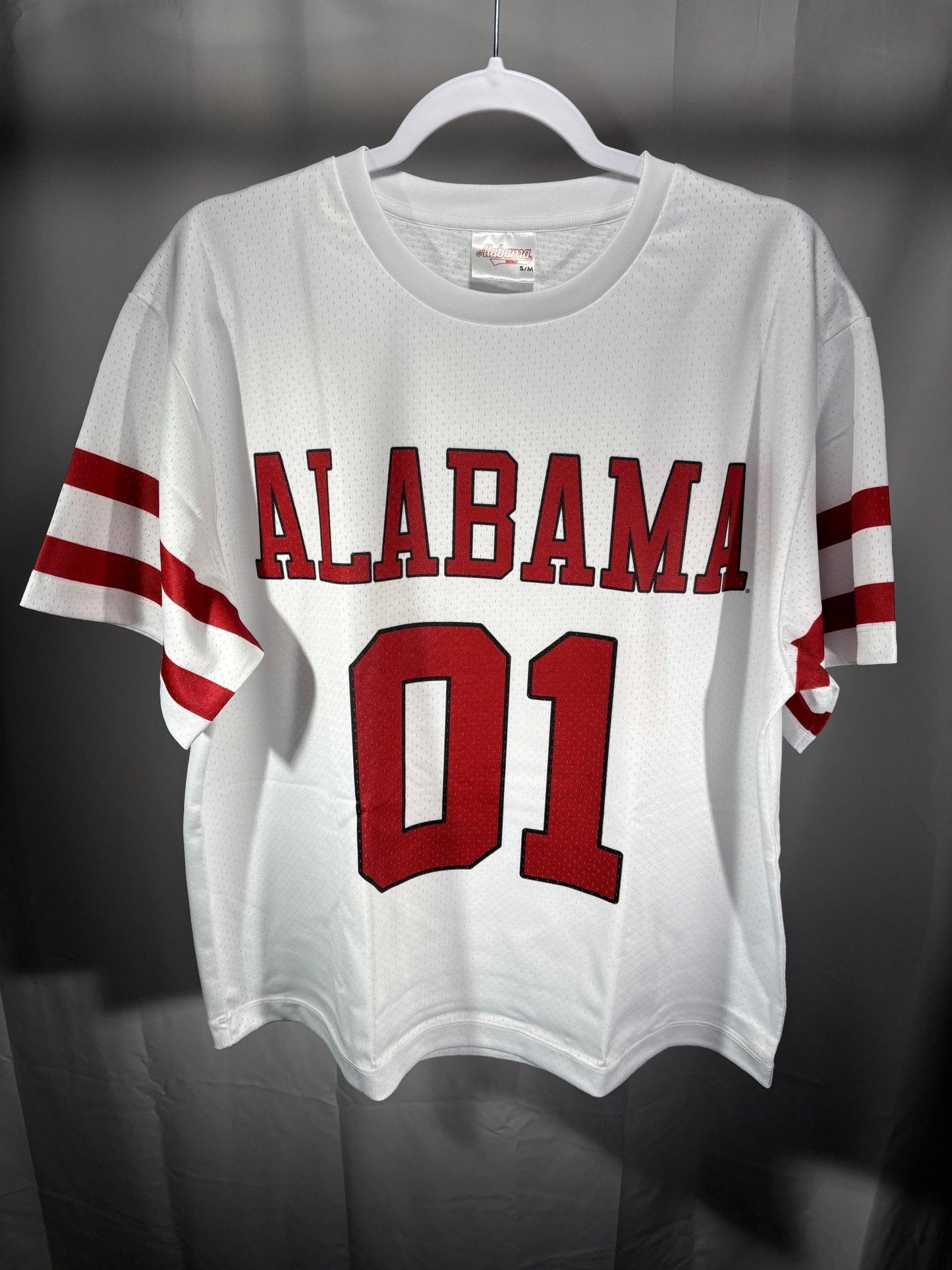 Boxy Oversized Alabama #01 Football Jersey
