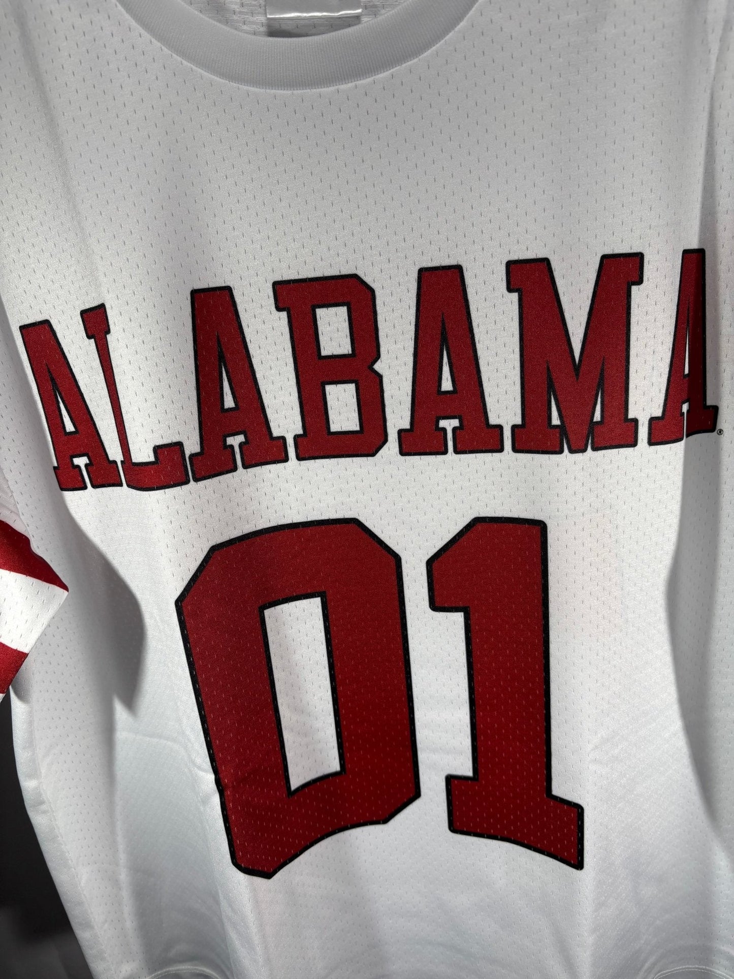 Boxy Oversized Alabama #01 Football Jersey
