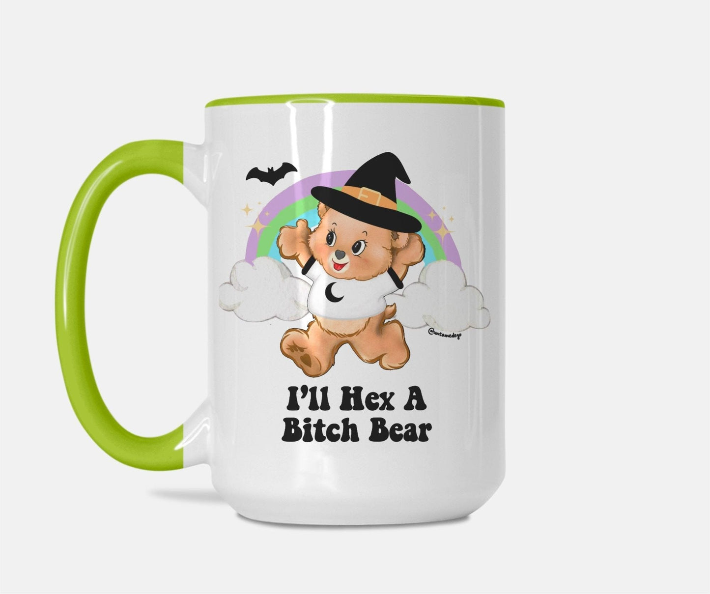 I'll Hex A Bitch Bear Lolly The Bear Halloween Mug