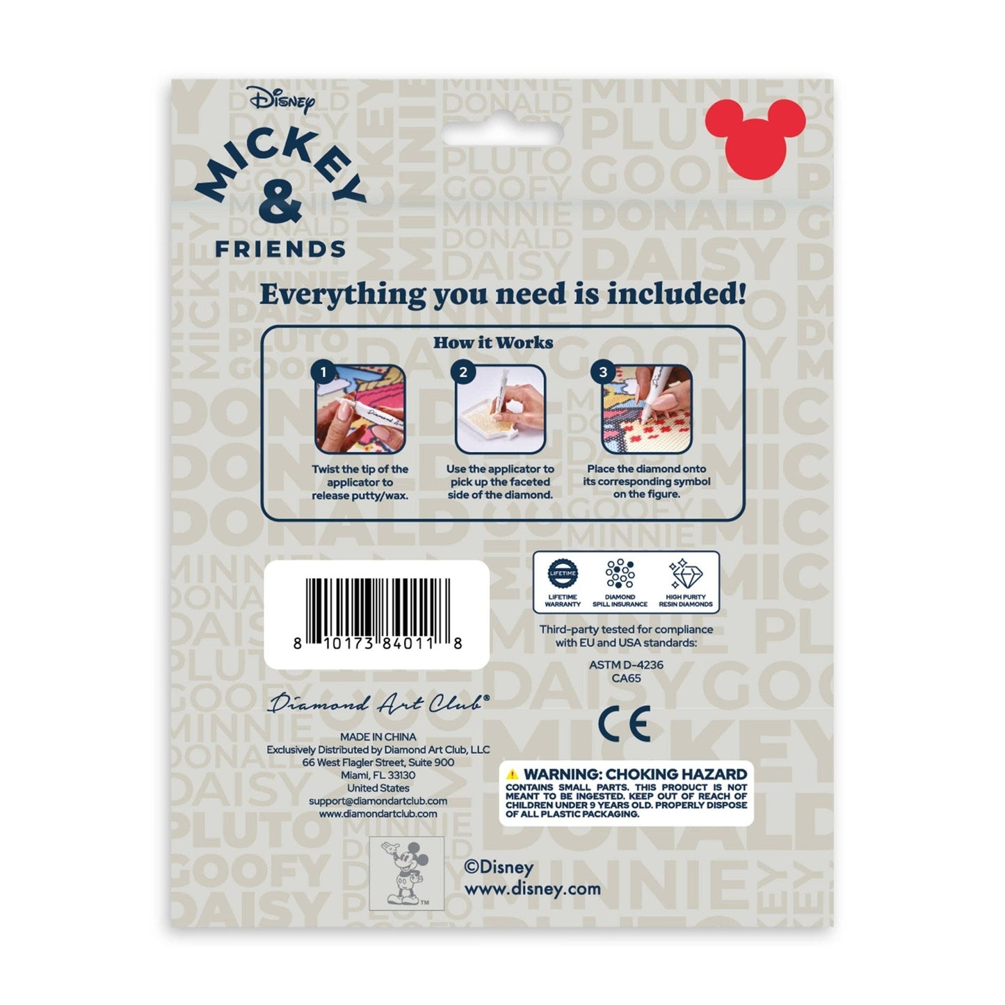 Diamond Art Club – Sparkle Pals™ - Mickey Mouse™