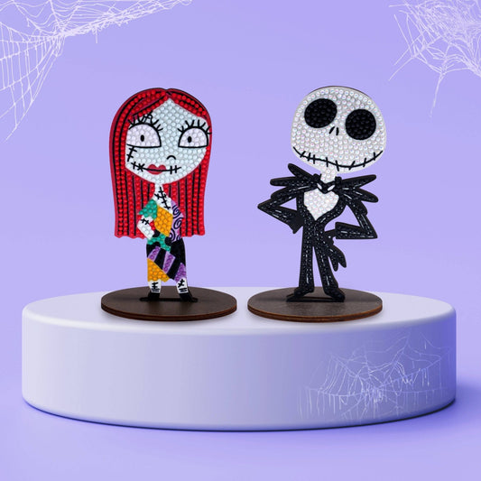 Diamond Art Club - Sparkle Pals™ - The Nightmare Before Christmas™ Complete Set (Jack & Sally)