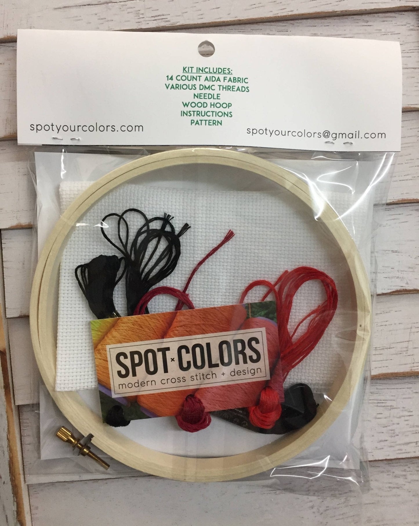 Dreamin’ of Screamin’ Cross Stitch Kit – Gothic Skull Design (5"x7")