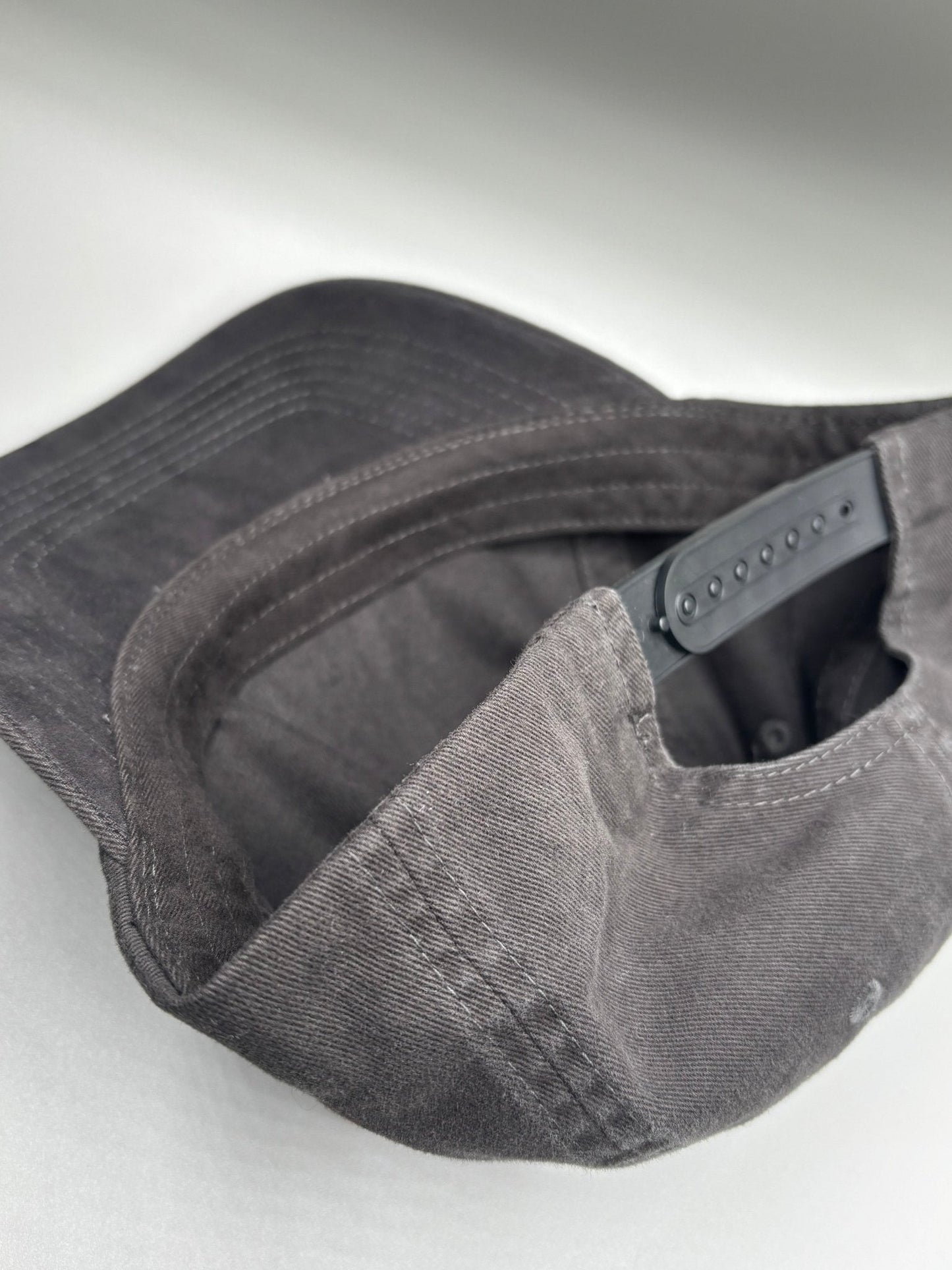 Faded Black Vault A Patch Unstructured Snapback Hat