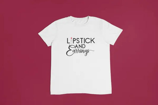 Lipstick and Earrings Shirt