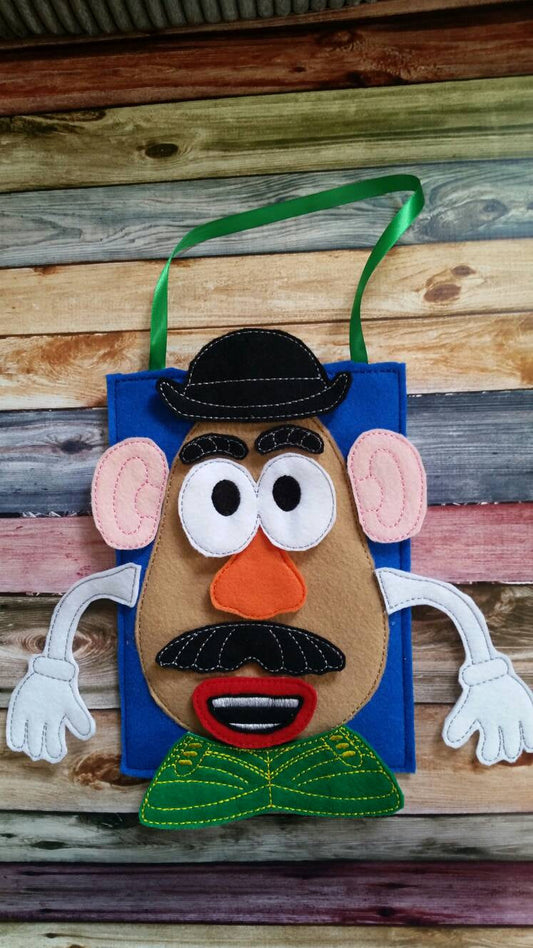 Build Your Own Spud Quiet Activity Bag -  Quiet Book Page - Fun Activity Bag - learning - toddler busy bag - gift for toddler - classroom