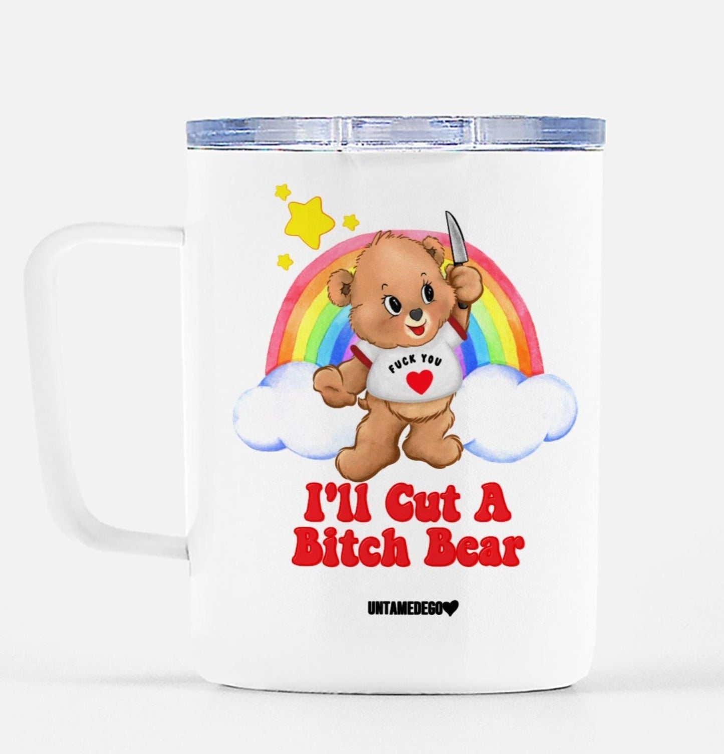 I'll Cut A Bitch Bear Lolly The Bear Mugs