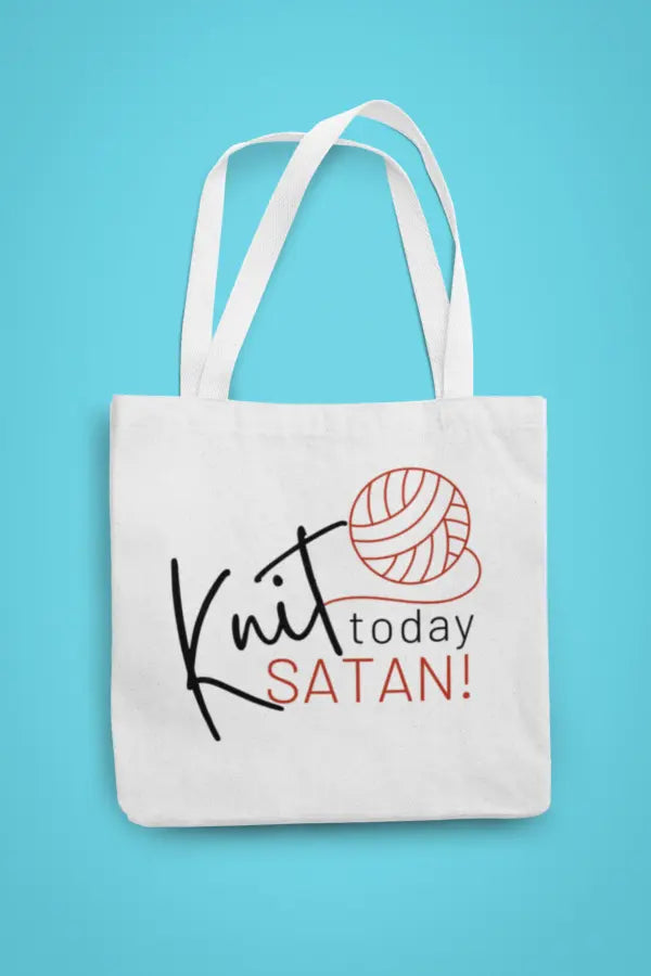 Knit Today Satan Tote Bag