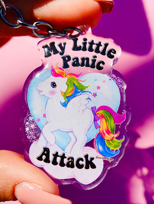 My Little Panic Attack Acrylic Keychain