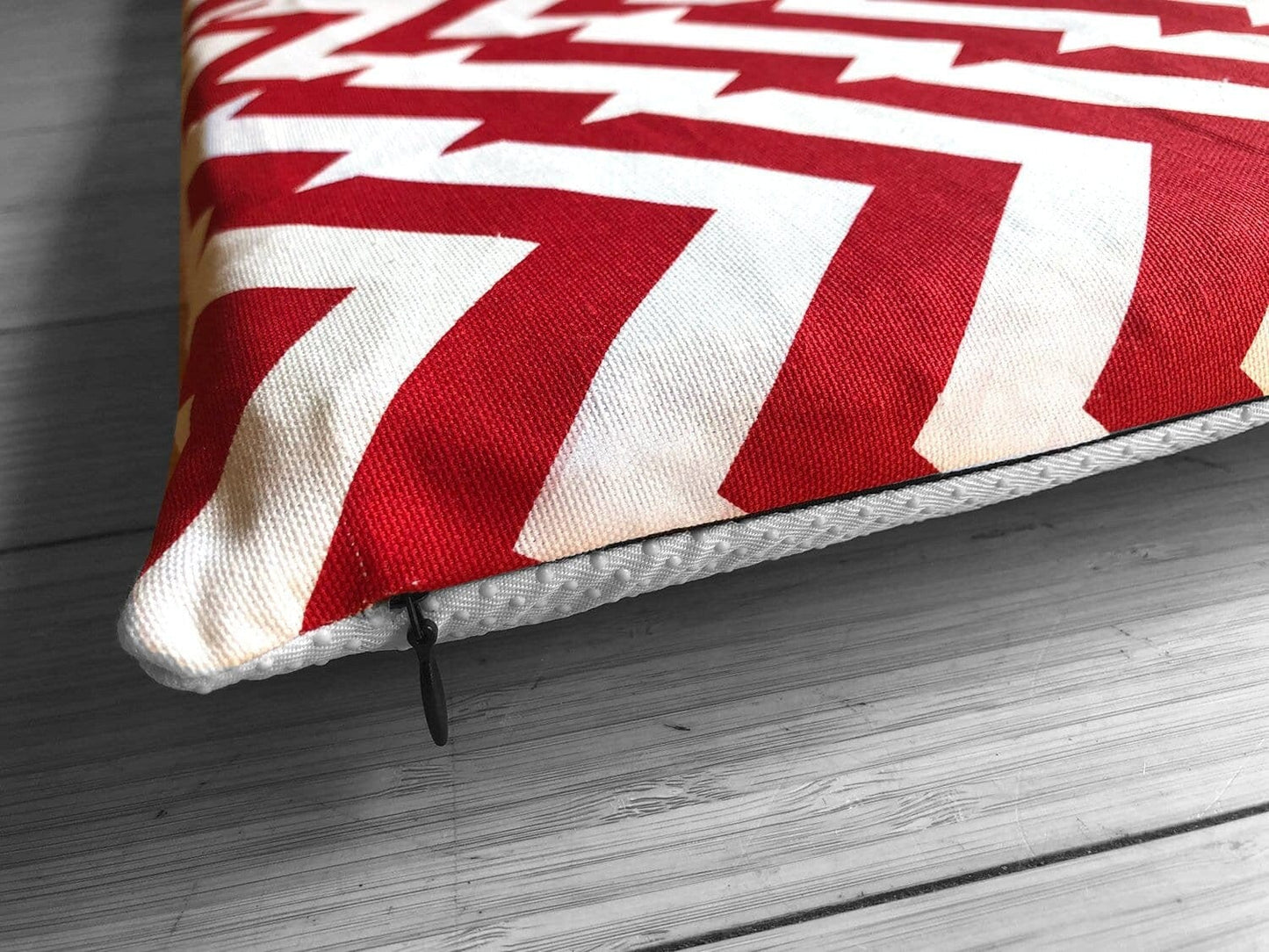 SALE IKEA Bankkamrat, Hemmahos, Stuva Bench Pad Cover  Red Elephant, Chevron
